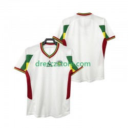 Senegal Retro Domácí Dres 2002 Krátký rukáv Muže Fotbalové Dresy