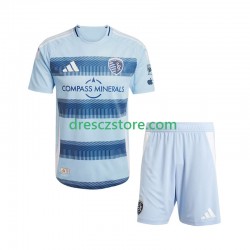Sporting Kansas City Domácí Dres 2025 Krátký rukáv Děti Fotbalové Dresy