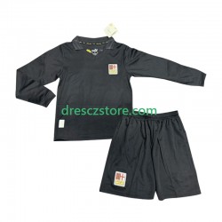 AC Milán 125th Anniversary Brankářské Domácí Dres 2024-2025 Dlouhý rukáv Děti Fotbalové Dresy