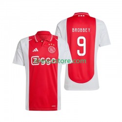 AFC Ajax Brian Brobbey 9 Domácí Dres 2024-2025 Krátký rukáv Muže Fotbalové Dresy