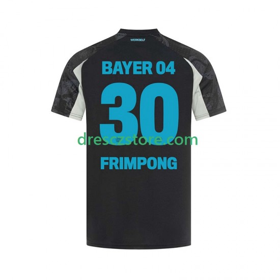 Bayer 04 Leverkusen Frimpong 30 Alternativní Dres 2024-2025 Krátký rukáv Muže Fotbalové Dresy