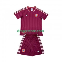 FC Bayern Mnichov Icon Domácí Dres 2024-2025 Krátký rukáv Děti Fotbalové Dresy
