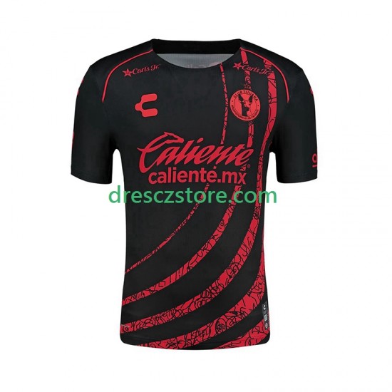 Club Tijuana Domácí Dres 2024-2025 Krátký rukáv Muže Fotbalové Dresy