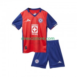 Cruz Azul Alternativní Dres 2024-2025 Krátký rukáv Děti Fotbalové Dresy