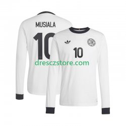 Německo Jamal Musiala 10 ANVERSARY Domácí Dres 2025 Dlouhý rukáv Muže Fotbalové Dresy