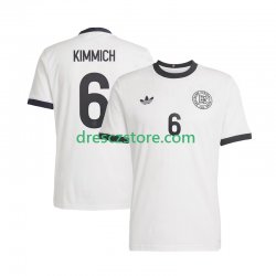 Německo Joshua Kimmich 6 ANVERSARY Domácí Dres 2025 Krátký rukáv Muže Fotbalové Dresy