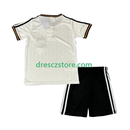 Německo 1996 Retro Domácí Dres Krátký rukáv Děti Fotbalové Dresy