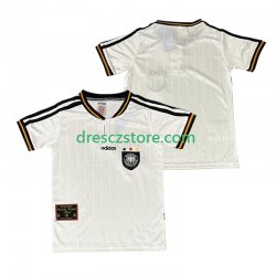Německo 1996 Retro Domácí Dres Krátký rukáv Muže Fotbalové Dresy