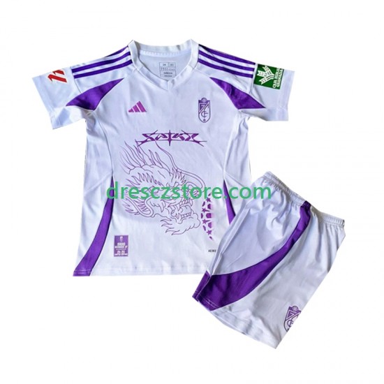 Girona Čtvrtý Dres 2024-2025 Krátký rukáv Děti Fotbalové Dresy