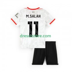 Liverpool M.SALAH 11 Alternativní Dres 2024-2025 Krátký rukáv Děti Fotbalové Dresy