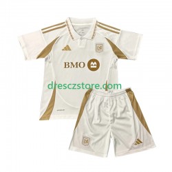 Los Angeles FC Venkovní Dres 2025 Krátký rukáv Děti Fotbalové Dresy