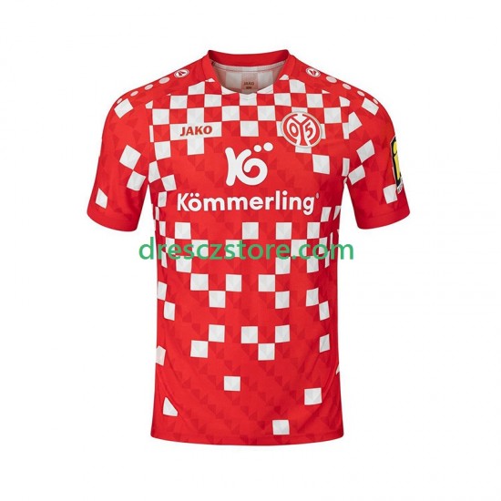 Mainz 05 Domácí Dres 2024-2025 Krátký rukáv Muže Fotbalové Dresy