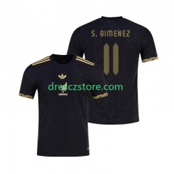 Mexiko Santiago Gimenez 11 Gold Cup Domácí Dres 2025 Krátký rukáv Muže Fotbalové Dresy