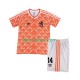 Nizozemsko Cruyff 14 1988 Retro Domácí Dres Krátký rukáv Děti Fotbalové Dresy