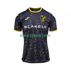 Norwich City Venkovní Dres 2024-2025 Krátký rukáv Muže Fotbalové Dresy