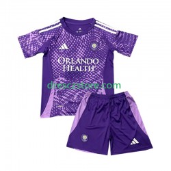 Orlando City SC Domácí Dres 2025 Krátký rukáv Děti Fotbalové Dresy