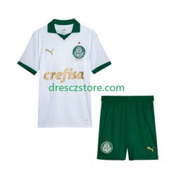 Palmeiras Venkovní Dres 2024 Krátký rukáv Děti Fotbalové Dresy