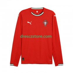 Portugalsko Domácí Dres 2025 Dlouhý rukáv Muže Fotbalové Dresy
