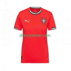 Portugalsko Domácí Dres 2025 Krátký rukáv Ženy Fotbalové Dresy