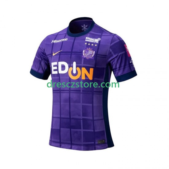 Sanfrecce Hiroshima Domácí Dres 2025 Krátký rukáv Muže Fotbalové Dresy