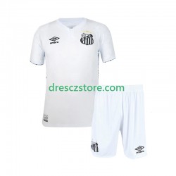 Santos FC Domácí Dres 2024-2025 Krátký rukáv Děti Fotbalové Dresy