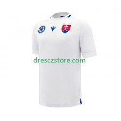 Slovensko Venkovní Dres 2024-2025 Krátký rukáv Muže Fotbalové Dresy
