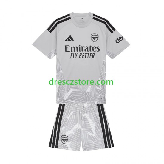 Arsenal Brankářské Domácí Dres 2026-2027 Krátký rukáv Děti Fotbalové Dresy