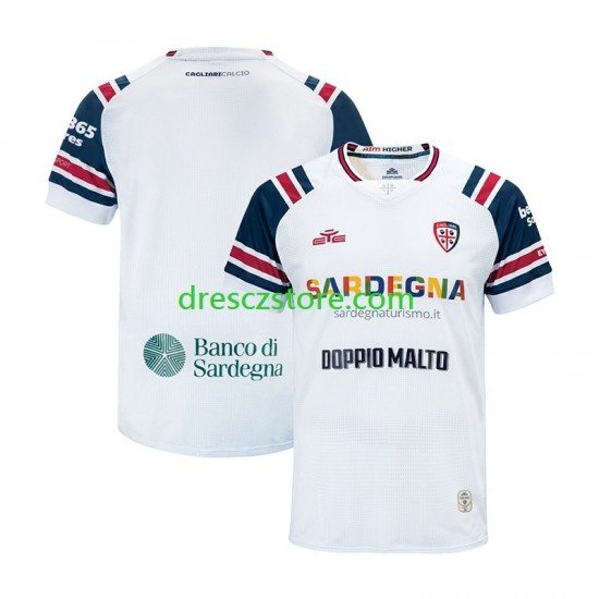 Cagliari Venkovní Dres 2026-2027 Krátký rukáv Muže Fotbalové Dresy