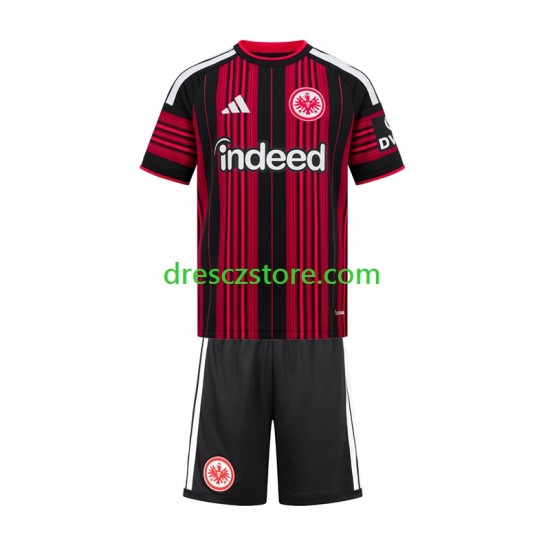 Eintracht Frankfurt Domácí Dres 2026-2027 Krátký rukáv Děti Fotbalové Dresy
