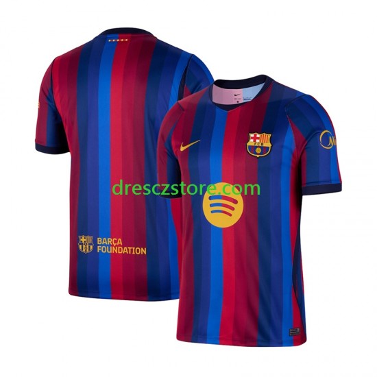 FC Barcelona Domácí Dres 2026-2027 Krátký rukáv Muže Fotbalové Dresy
