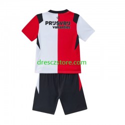 Feyenoord Rotterdam Domácí Dres 2026-2027 Krátký rukáv Děti Fotbalové Dresy