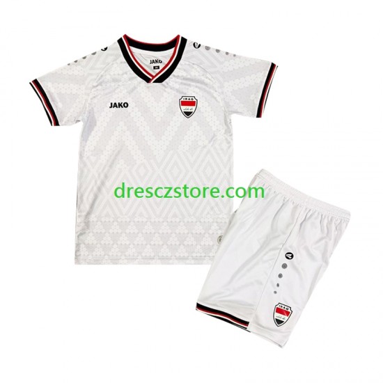 Irák Venkovní Dres 2026-2027 Krátký rukáv Děti Fotbalové Dresy