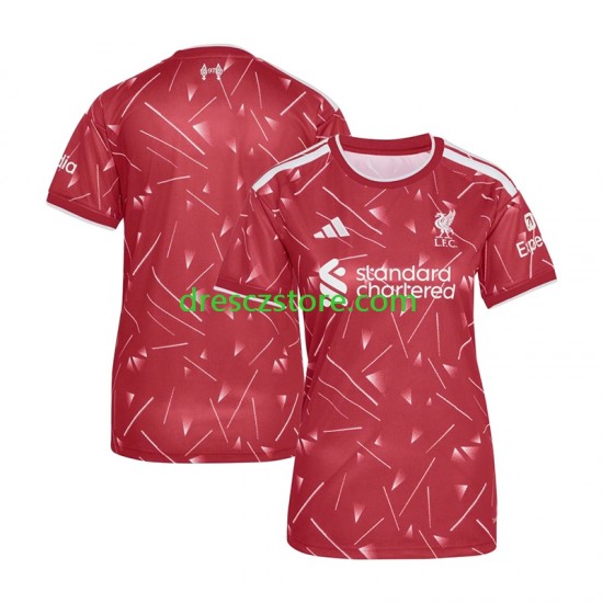 Liverpool Domácí Dres 2026-2027 Krátký rukáv Ženy Fotbalové Dresy