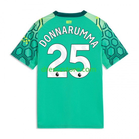 Manchester City Gianluigi Donnarumma 25 Brankářské Domácí Dres 2026-2027 Krátký rukáv Muže Fotbalové Dresy