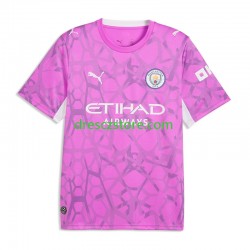 Manchester City Gianluigi Donnarumma Brankářské Venkovní Dres 2026-2027 Krátký rukáv Děti Fotbalové Dresy