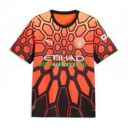Manchester City Gianluigi Donnarumma Brankářské Alternativní Dres 2026-2027 Krátký rukáv Muže Fotbalové Dresy