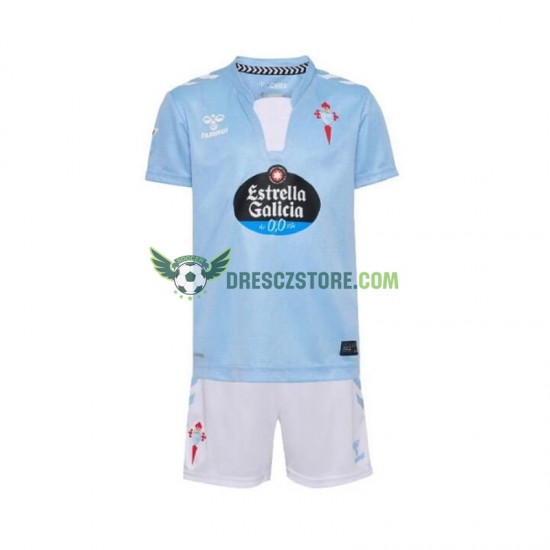 Celta de Vigo Domácí Dres 2024-2025 Krátký rukáv Děti Fotbalové Dresy