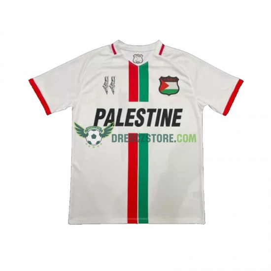 Club Deportivo Palestino Center Stripre Venkovní Dres 2024-2025 Krátký rukáv Muže Fotbalové Dresy