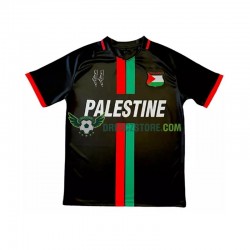 Club Deportivo Palestino Center Stripre Domácí Dres 2024-2025 Krátký rukáv Muže Fotbalové Dresy