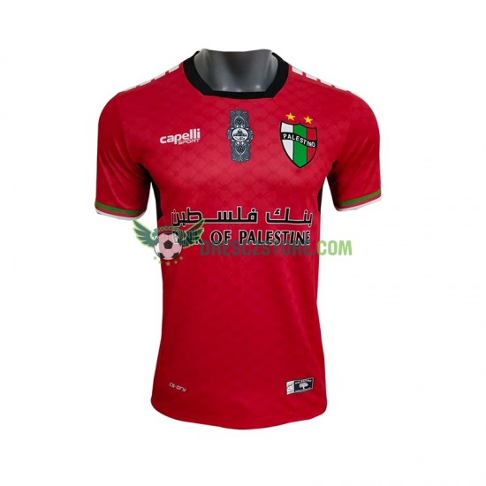 Club Deportivo Palestino Brankářské Domácí Dres 2024-2025 Krátký rukáv Muže Fotbalové Dresy