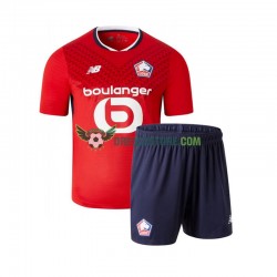 LOSC Lille Domácí Dres 2024-2025 Krátký rukáv Děti Fotbalové Dresy