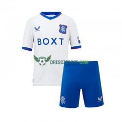 Rangers Venkovní Dres 2024-2025 Krátký rukáv Děti Fotbalové Dresy