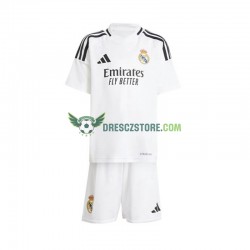 Real Madrid Domácí Dres 2024-2025 Krátký rukáv Děti Fotbalové Dresy