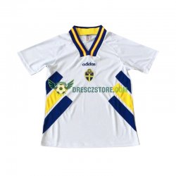 Švédsko Retro Venkovní Dres 1994 Krátký rukáv Muže Fotbalové Dresy