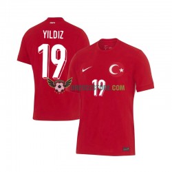 Turecko Kenan Yıldız 19 Venkovní Dres Euro 2024 Krátký rukáv Muže Fotbalové Dresy