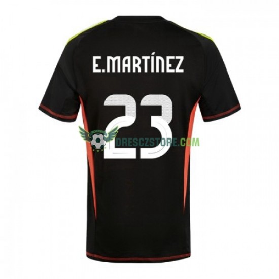 Argentina Emiliano Martinez 23 Brankářské Domácí Dres Copa America 2024 Krátký rukáv Muže Fotbalové Dresy