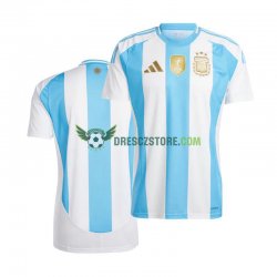 Argentina Domácí Dres Copa America 2024 Krátký rukáv Muže Fotbalové Dresy