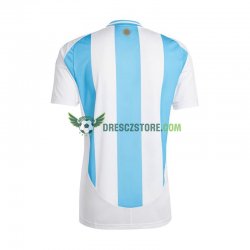 Argentina Domácí Dres Copa America 2024 Krátký rukáv Muže Fotbalové Dresy