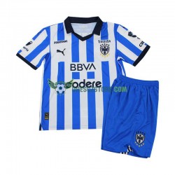 CF Monterrey Domácí Dres 2023-2024 Krátký rukáv Děti Fotbalové Dresy