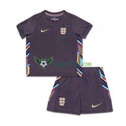 Anglie Venkovní Dres Euro 2024 Krátký rukáv Děti Fotbalové Dresy